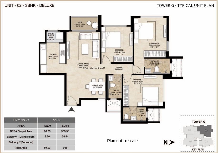 Spacious and efficient 2BHK-3BHK floor plans at MAHINDRA MARINA 64, Malad West for luxury family living